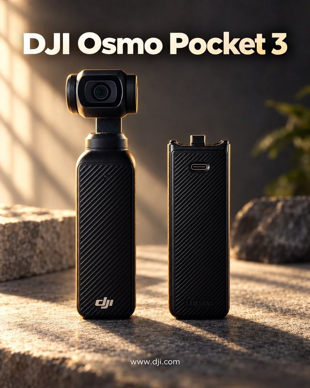 Flyer de la cámara DJI Osmo Pocket 3