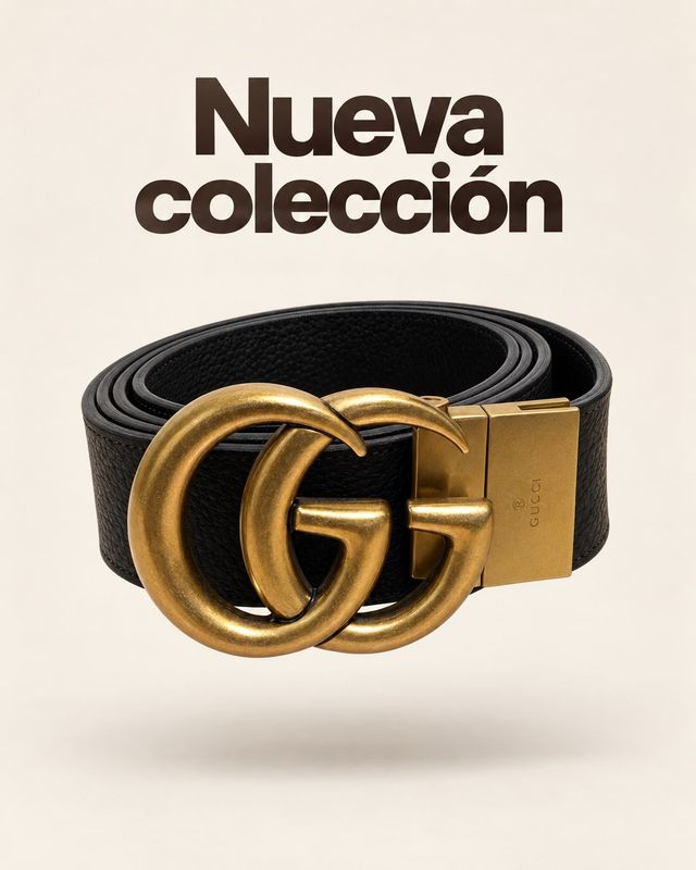 Flyer de nueva colección de cinturones